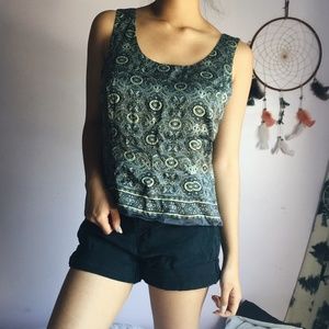 Vintage silk top